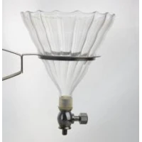 Glass Dripper With Valve , White Box