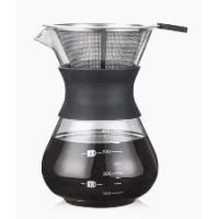 Heatresiatant Glass, 400Ml With Filter , White Box Or Color Box