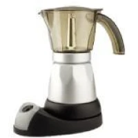 6Cups,Aluminum&Acrylic,Si Lver 200Ml, White Box