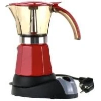 6Cups,Aluminum&Acrylic,Y Ellow/Red 300Ml, White Box