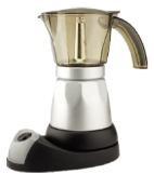 6Cups,Aluminum&Acrylic,Si Lver 200Ml, White Box