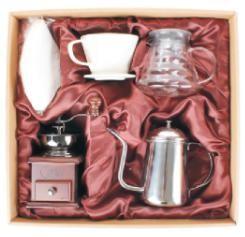 650Mlkettle+580Mlser Ver+Grinder+Dripper+F Ilters , Without Logo On Package